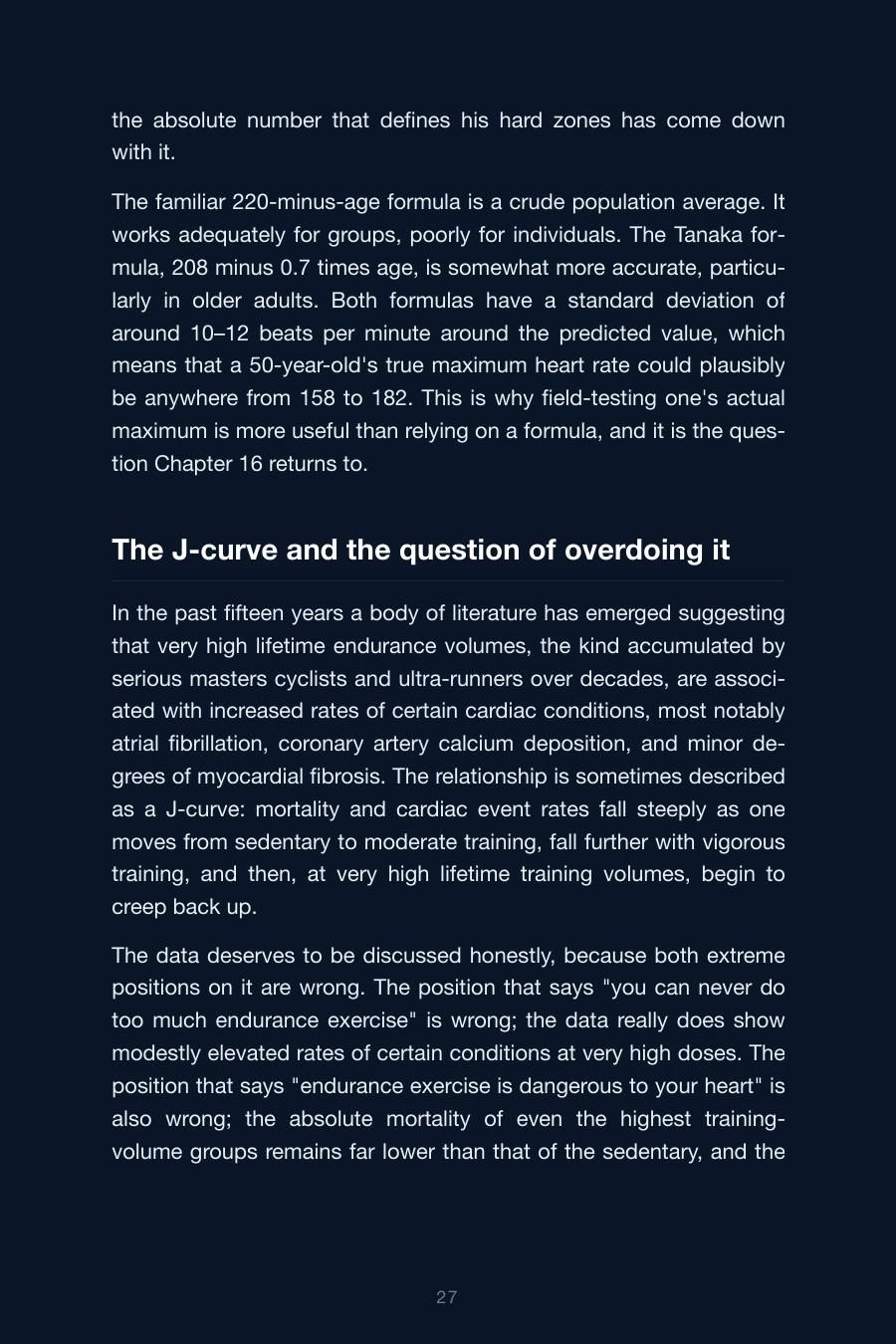 Interior spread from Cardiovascular Training Edition