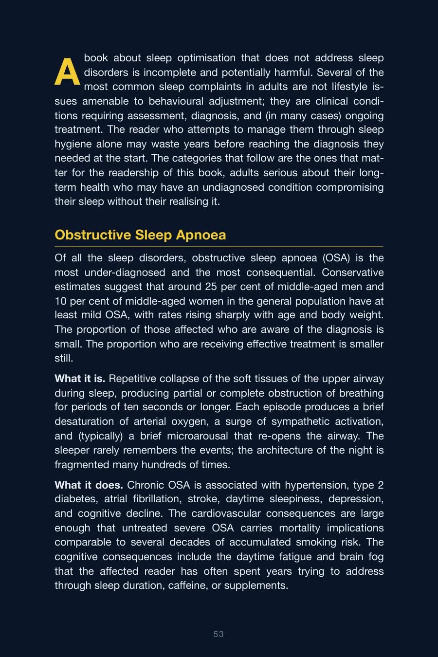 Interior spread from Sleep, Rest & Recovery Edition