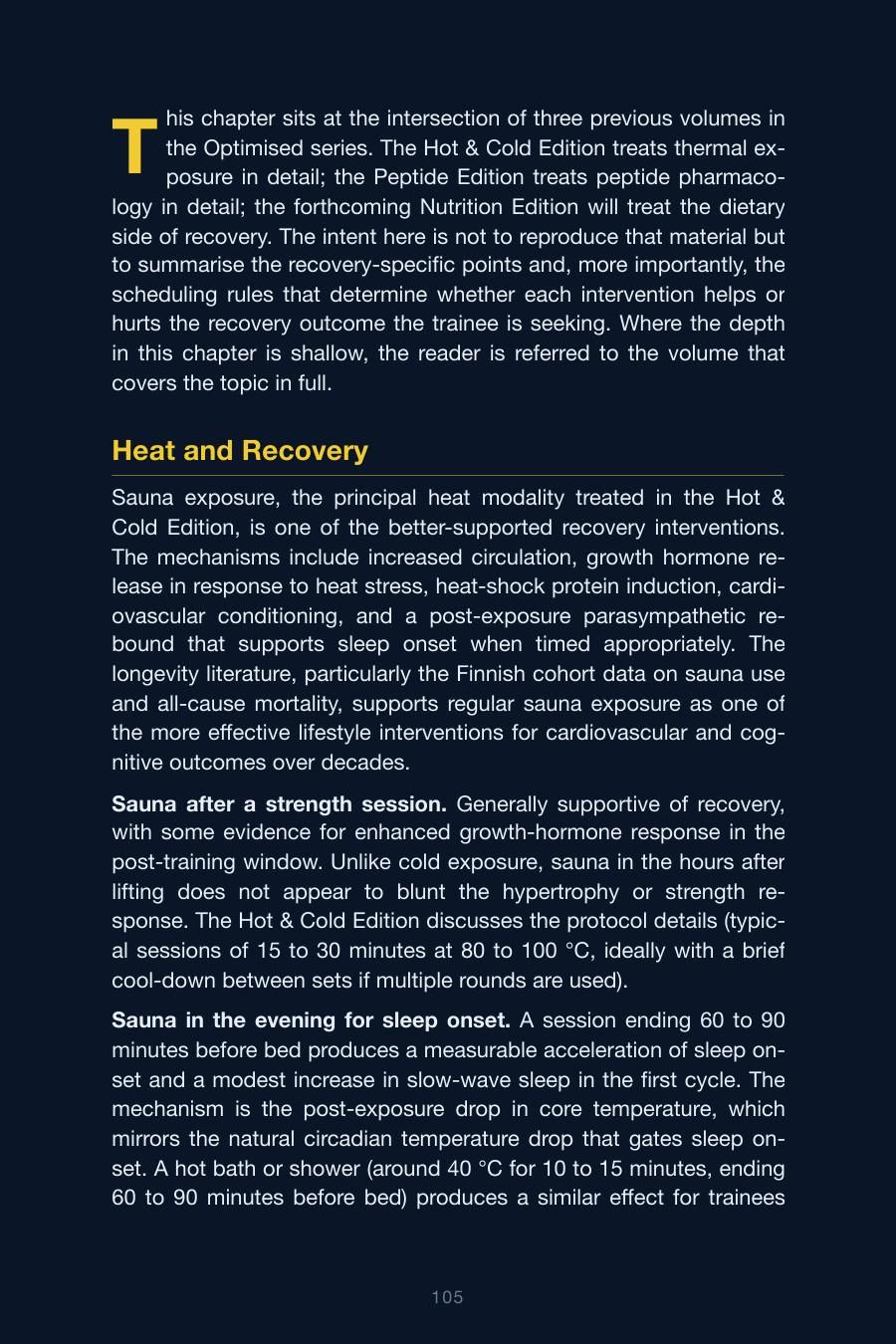 Interior spread from Sleep, Rest & Recovery Edition