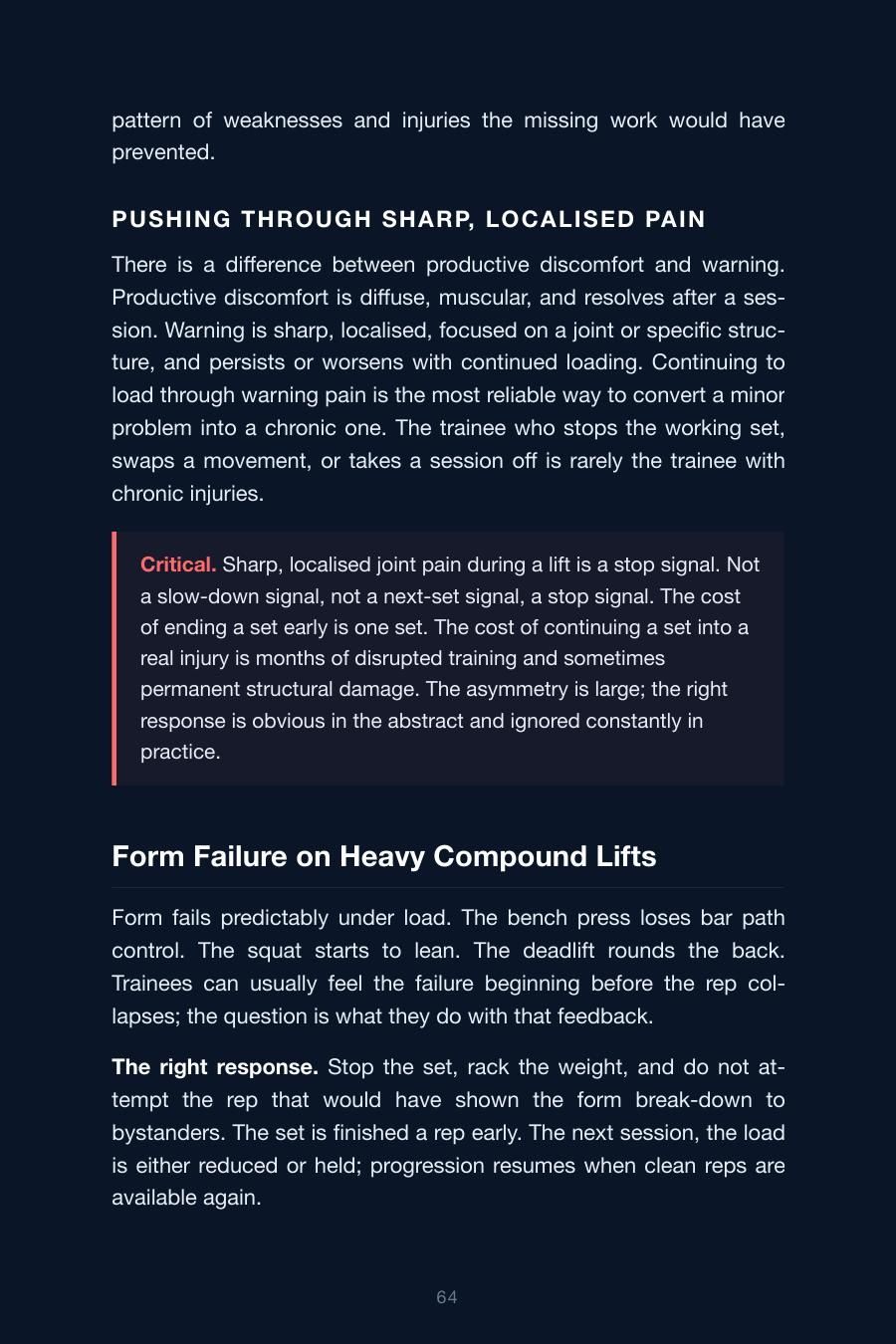 Interior spread from Resistance Training Edition